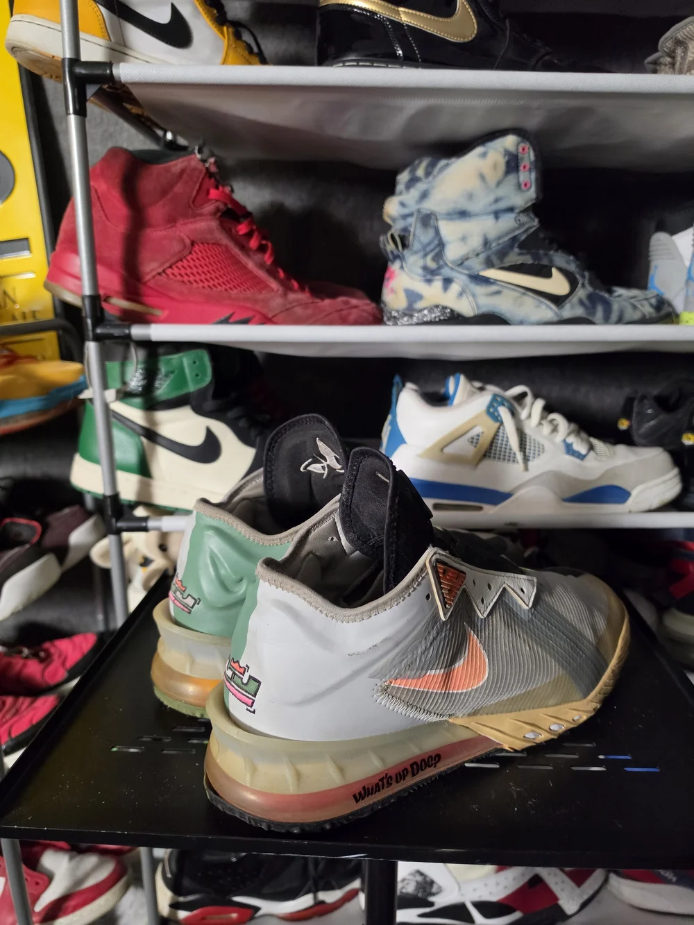🔥 Nike Air Max 270 Tune Squad Marvin Bugs Bunny Gray Orange Men's Size 10